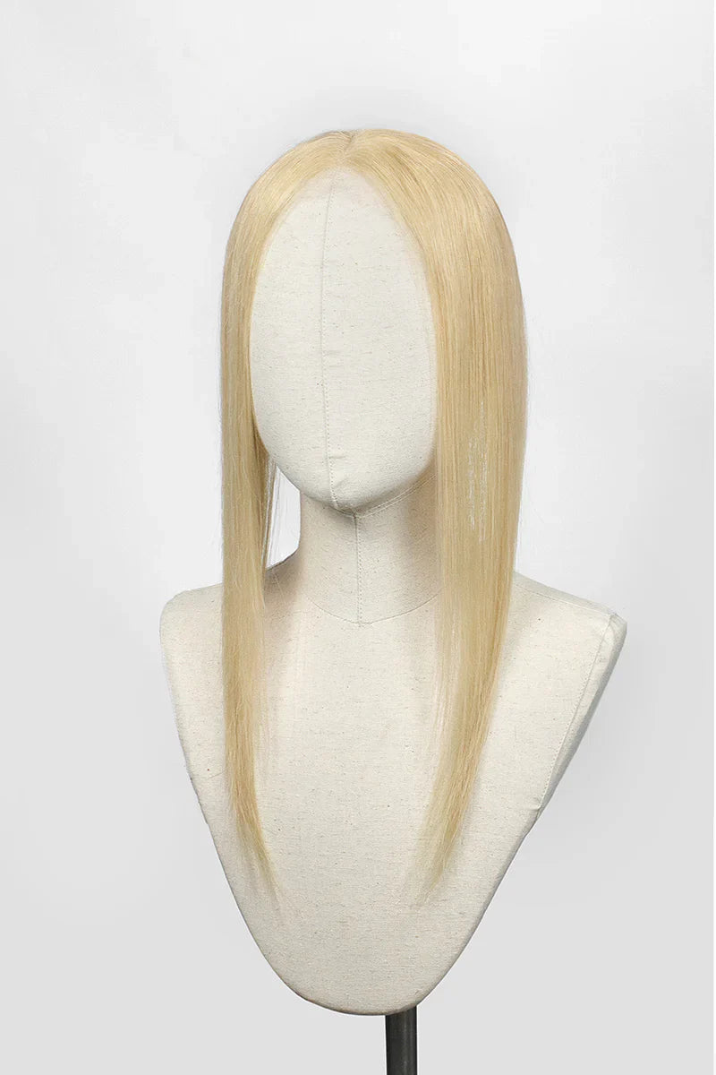 Aurora Hair Hairline Topper: Breathable Lace|Halo Wire|Natural Look Dark Blonde #27