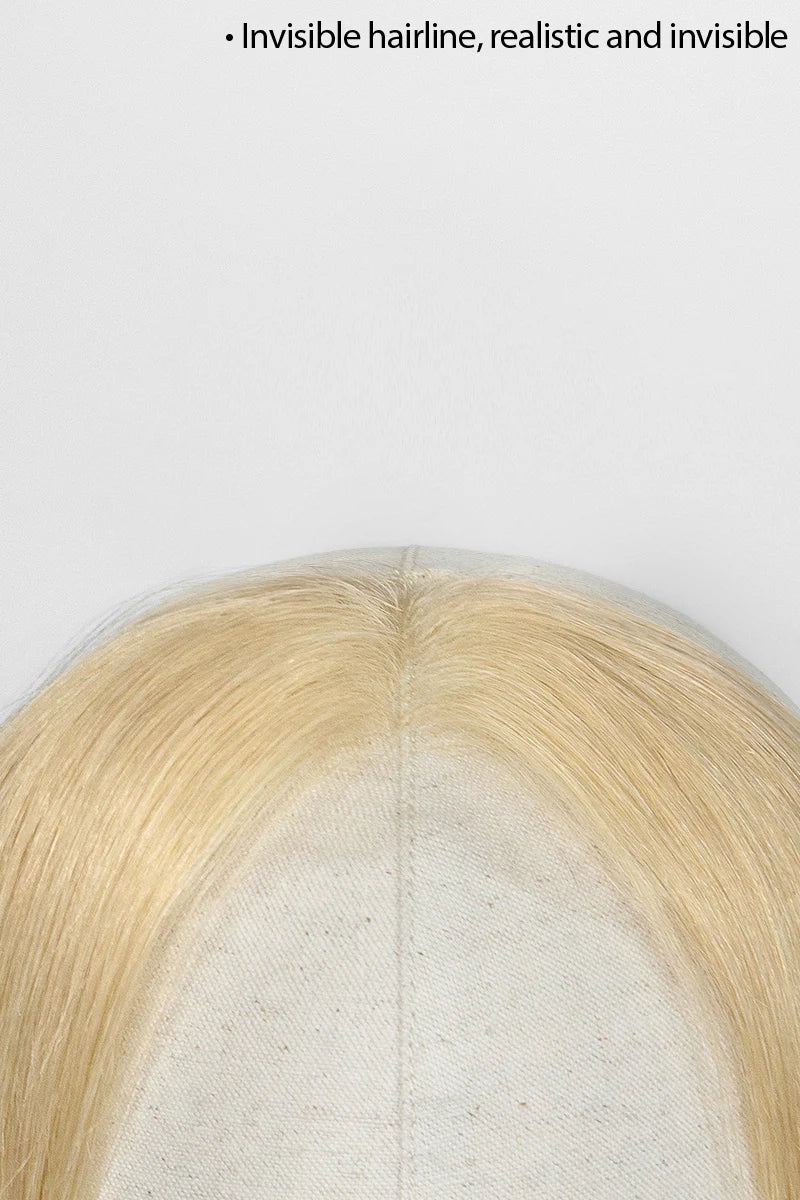 Aurora Hair Hairline Topper: Breathable Lace|Halo Wire|Natural Look Dark Blonde #27